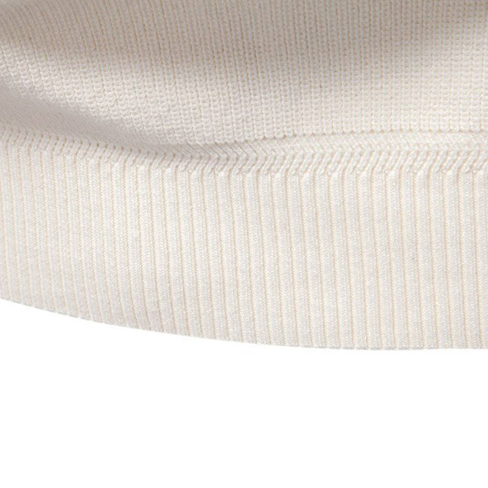 Men's Half-Zip Turtleneck Sweater