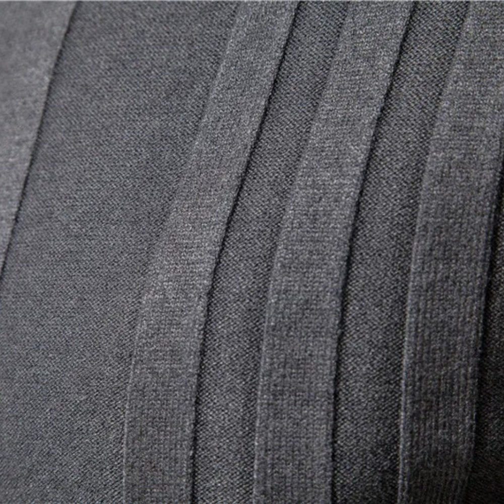 Men’s Turtleneck Cable Knit Casual Sweater